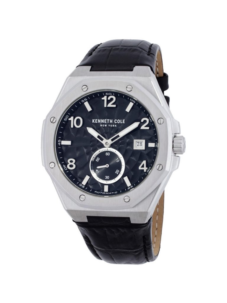 Nwt Kenneth Cole New York Automatic Black Dial Men's Watch
